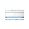 Haier airco Multi-split Pearl 2 x 2.0 kW - R32 / Ruimte <2x45m3 - inclusief afstandsbediening foto