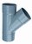 Wavin PVC T-stuk 45° Ø75mm - mof/mof/spie - 3102107004