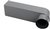 Wavin Stadsuitloop HWA PVC grijs 80 x 100 mm - 4017510082