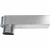 Rheinzink Stadsuitloop 60x80mm Ø80mm zink - 1635004020