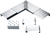Rheinzink binnenhoekset 45x50mm Kliq - 0990005015
