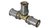 Wavin T-stuk Ø16x16x16mm - messing - 4502216000