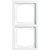 Busch-Jaeger Future Linear afdekraam 2-voudig - studiowit glans - 1722-184K