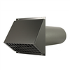 Geveldoorvoer WTW Ø150mm zwart - inclusief buis - 35016001 foto