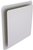 Ubbink ventilatieventiel Haelix Quadro vierkant - Ø125mm - toevoer/afvoer - 0188061