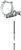Burgerhout beugel 80mm tbv PP rookgasafvoer - 400452203