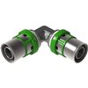 Comap knie Ø16x16mm 90° - messing - 7090W16 foto