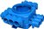 ABB Hafobox CHP60 centraaldoos rond - 12x invoer - 16/19/20 mm 