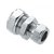 Bonfix verloopsok Ø28x22mm vernikkeld - 82536AN