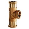 VSH Xpress T-stuk 22x1/2x22mm - koper - 4802182 foto