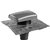 Ubbink rioolontluchtingspan grijs RVT 200 met loodslab - 0171966