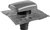 Ubbink rioolontluchtingspan grijs RVT 200 met loodslab - 0171966