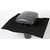 Ubbink ontluchtingspan zwart RVT 200 - 0172068