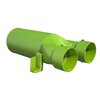 Ubbink AE34C ventieladapter 2 buizen 180º - Ø125mm - 0188399 foto