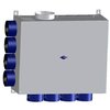 Itho Daalderop DemandFlow Plenum Ø150mm wandmontage 12 aansl. - 545-7206W foto