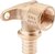 Rehau LX+G muurplaat 16 x 1/2 - messing - 13130721008