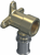 Wavin muurplaat Ø20x3/4'' binnendraad - messing - 4508892341