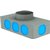 Burgerhout HyBalans luchtafvoerplenum 400x200x110 - Ø125 - 400470446