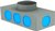 Burgerhout HyBalans luchtafvoerplenum 400x200x110 - Ø125 - 400470446
