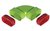 Ubbink AE35 horizontale bocht 90° set - 0188572