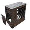 Ubbink Decorio warmtepompbehuizing - donkergrijs - 0715102 foto
