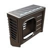 Ubbink Decorio warmtepompbehuizing - donkergrijs - 0715102 foto
