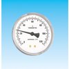 Thermometer Ø63mm - 1/2 met dompelbuis - 0-60 graden foto