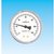 Thermometer Ø63mm - 1/2 met dompelbuis - 0-60 graden
