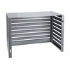 Airco omkasting Evolar M - licht antraciet - 80x110 cm - aluminium - EVO-COVER-MA foto
