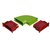 Ubbink AE45SC bocht horizontaal 90º set - 0188544