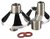 BPE S-koppeling 3/4 x 1/2 met rozet - verlengd - set 2 stuks - 98049