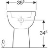 Geberit Comfort closet - diepspoel - S8101400000G foto