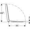 Geberit closetzitting 300 Basic - duroplast - wit - S8H51107000G foto