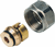 Wavin knelringset Ø16x3/4'' euroconus - messing - 4380316341