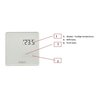 Robot Easy Flex HC - RF - Ruimtethermostaat Wit - 649303 foto