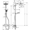 HansGrohe Crometta S douchecombinatie 240 - chroom - 27267000 foto