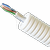 Pipelife Preflex 16MM Cat6 Kunststof installatiebuis - rol 100 meter - bedraad - 1234000534