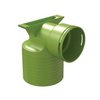 Ubbink AE48C ventieladapter 1 buis - 90° - Ø125mm - 0188188 foto