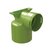 Ubbink AE48C ventieladapter 1 buis - 90° - Ø125mm - 0188188
