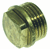 VSH plug 3/4'' messing - 0411444
