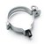 Rheinzink scharnierpijpbeugel Ø80mm met moer M10 - 2840001050