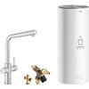 Grohe Red New Duo keukenmengkraan - RVS - 30324DC1 foto