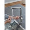 Grohe Red New Duo keukenmengkraan - RVS - 30324DC1 foto