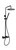 Blue Label Opbouw Douche - mat zwart - FK-8075-S-MB