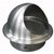 Orcon gevelrooster Ø125mm met gaas - RVS - 23100372