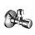 Schell hoekstopkraan 1/2 x 3/8 - 10mm - chroom - 049170695