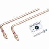 Rehau aansluitbocht set - Ø16mm - lengte 250mm - 2x Cu15 bocht + fixeerplaat - 12664121001 foto