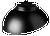 Ubbink dakdoorvoerschaal Ø131mm - 5-25º - zwart - 0544170