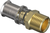 Wavin puntstuk Ø16x3/8'' buitendraad - messing - 4500701382