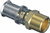 Wavin puntstuk Ø20x1/2'' buitendraad - messing - 4500792122